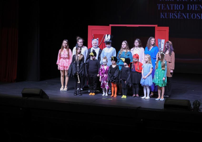 Savaitgalį paminėta Tarptautinė teatro diena ir pagerbti teatralai