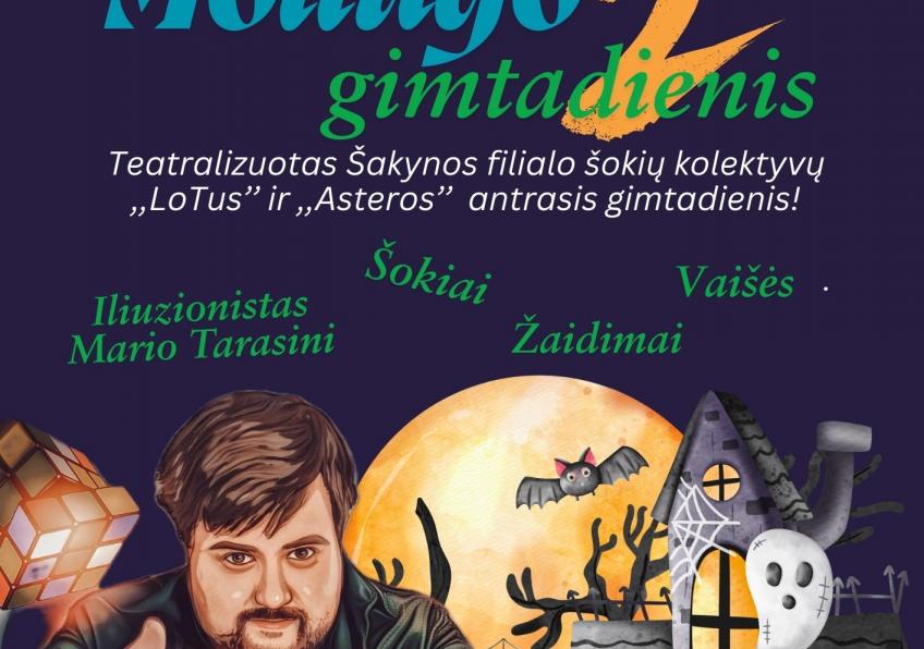Teatralizuotas vakaras vaikams „Moliūgo gimtadienis“ Šakynoje