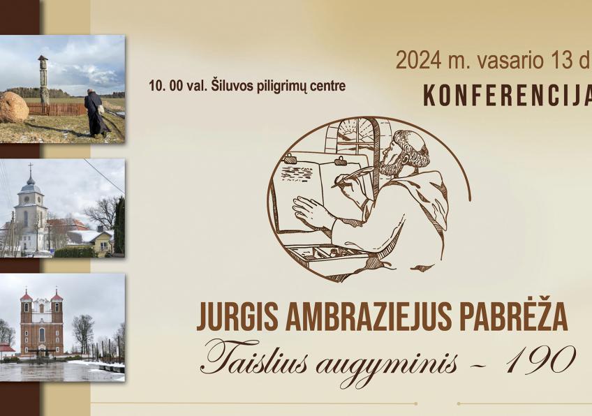 Konferencija „Jurgis Ambraziejus Pabrėža“