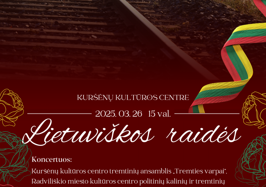 Koncertas „Lietuviškos raidės"