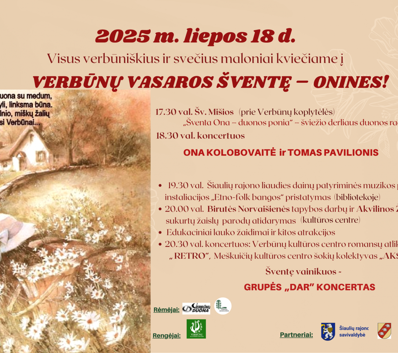 Verbūnų vasaros šventė   - Oninės