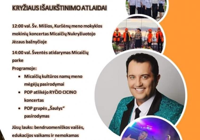 RUDENS ŠVENTĖ, KRYŽIAUS IŠAUKŠTINIMO ATLAIDAI MICAIČIUOSE
