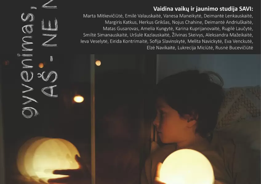 Telšių dramos teatro spektaklis „Gyvenimas, kuriame AŠ NE NAMIE”
