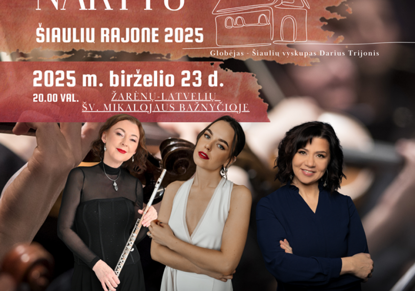 Muzikinės bažnyčių naktys Šiaulių rajone 2025
