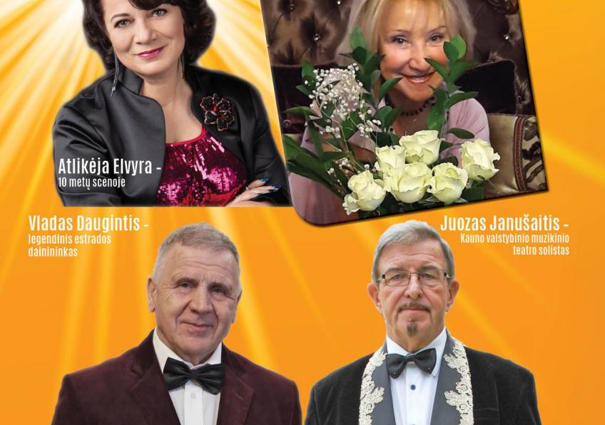 Koncertinė programa „Kuriame šventę kartu“. Atlikėjai - Rūta Morozovaitė, Vladas Daugintis, Juozas Janušaitis