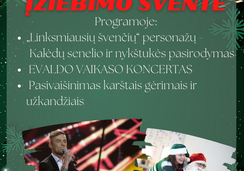 Kalėdų eglės įžiebimo šventė Verbūnuose