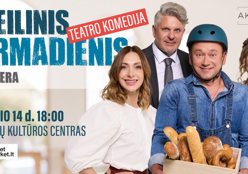 Aktorių teatro spektaklis „Neeilinis pirmadienis“
