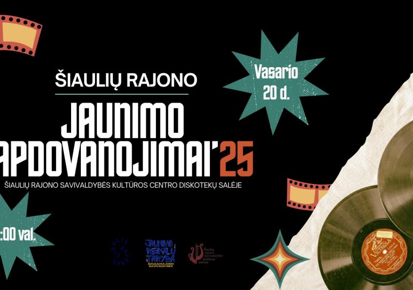 Šiaulių rajono  JAUNIMO APDOVANOJIMAI‘25