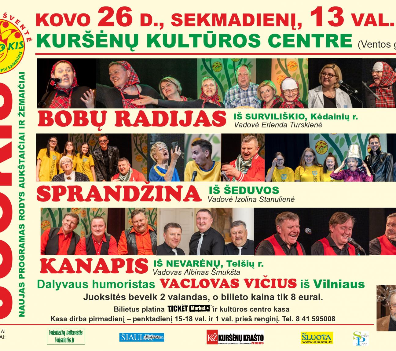 Humoro grupių šventė „Juokis”