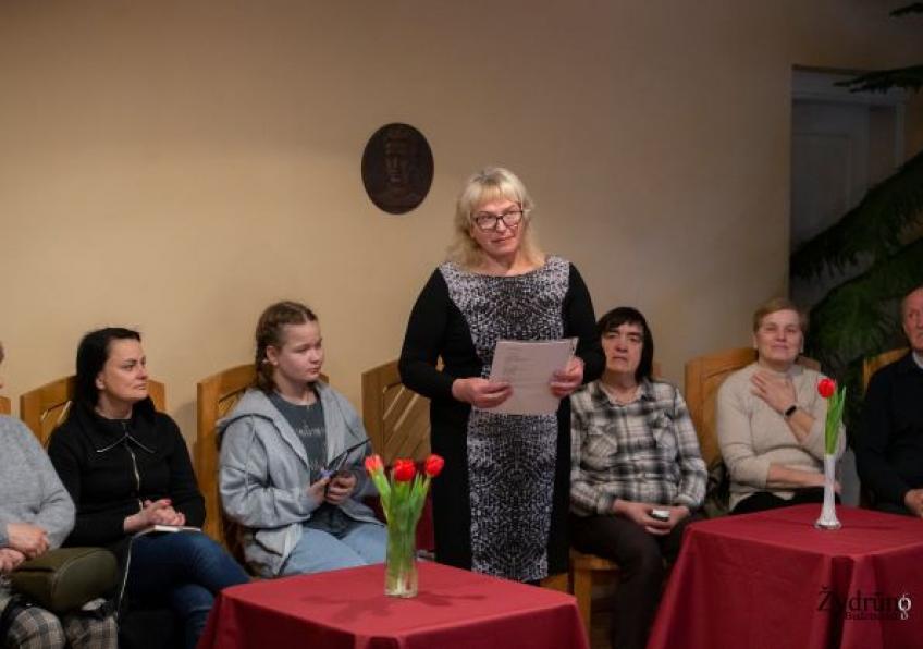 Pasaulinei poezijos dienai skirtas renginys Naisiuose