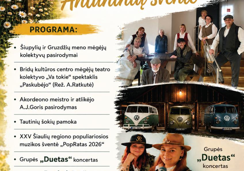 ,,Tradicinė Šiupylių kaimo Antaninių šventė”