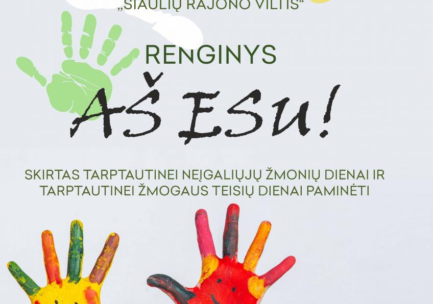 Respublikinis neįgaliųjų mėgėjų meno kolektyvų festivalis „Aš esu”