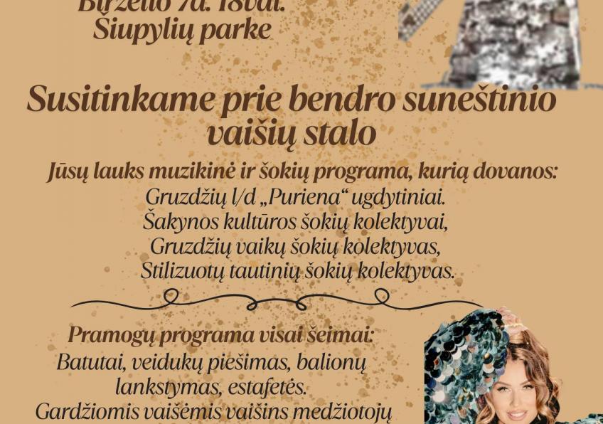 Miestelio šventė  „Šiupyliams 445”