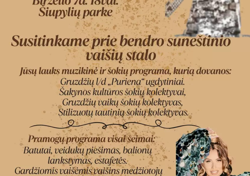 Miestelio šventė  „Šiupyliams 445”