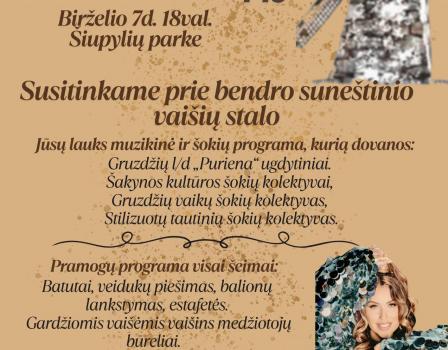 Miestelio šventė  „Šiupyliams 445”