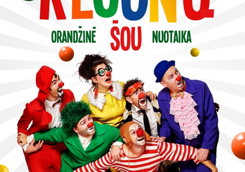„Odesos klounų namai”. Klounų šou Kuršėnuose