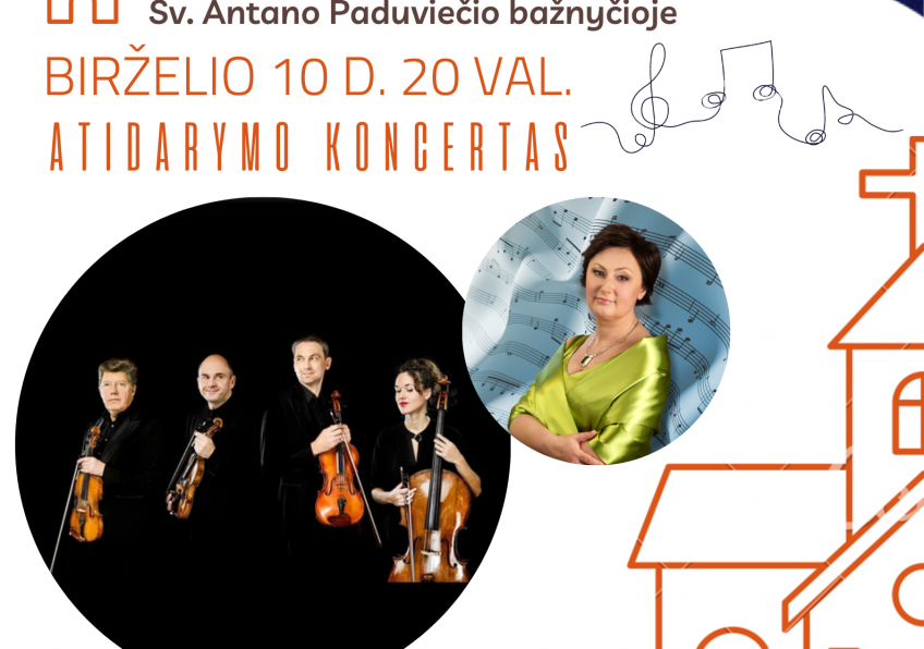 Projekto "Muzikinės bažnyčių naktys Šiaulių rajone" atidarymo koncertas