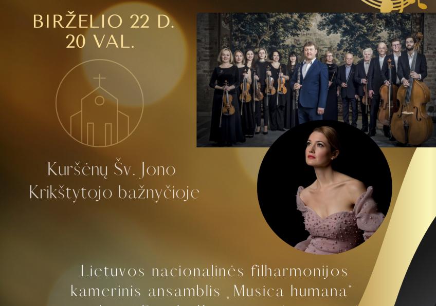 Koncertų ciklas ,,Muzikinės bažnyčių naktys Šiaulių rajone „Kuršėnų bažnyčioje