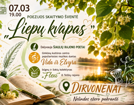 Poezijos skaitymo šventė   ,, Liepų kvapas”
