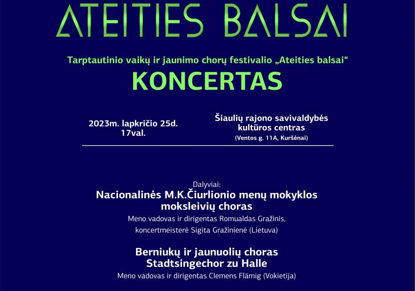 Tarptautinis vaikų ir jaunimo chorinės muzikos festivalis „Ateities balsai“