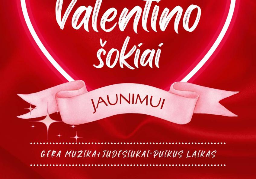 Diskoteka ,,Valentino šokiai” Gruzdžiuose