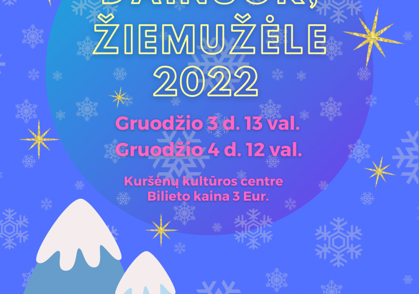 Baltijos šalių populiariosios muzikos atlikėjų konkursas „Dainuok, žiemužėle"