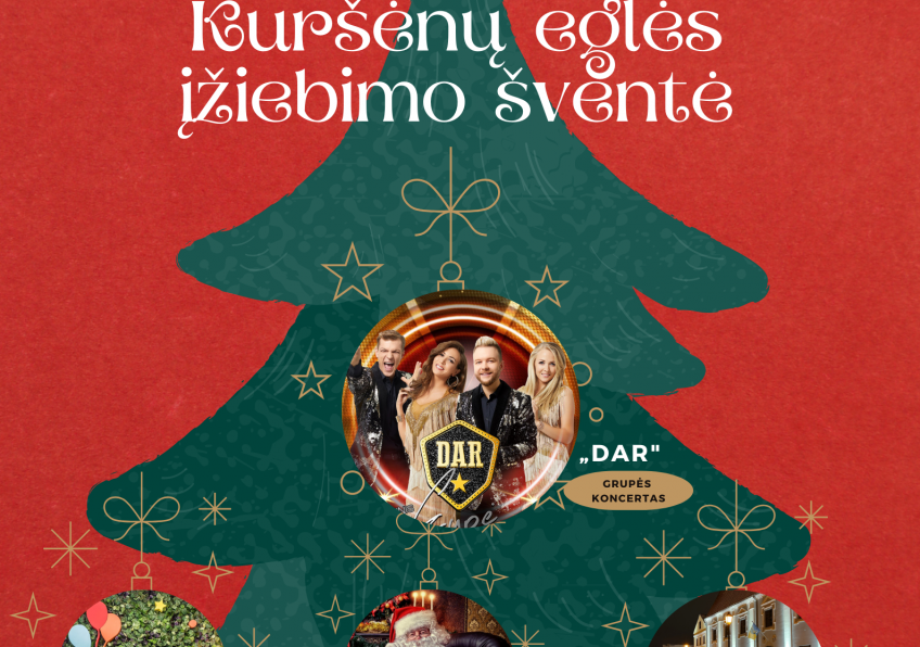 Kuršėnų miesto Kalėdų eglutės įžiebimo šventė