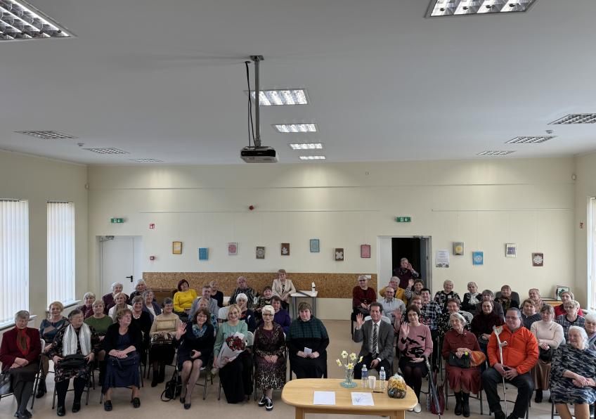 Šiaulių rajono neįgaliųjų draugijos ataskaitinė konferencija Kužiuose
