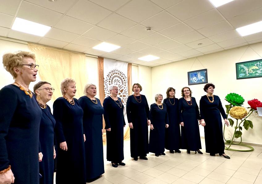 ŠRSKC Bridų filiale įvyko  šventinis koncertas "Su Lietuva širdy"
