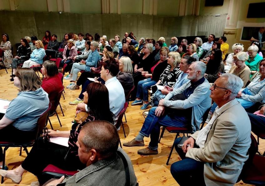 Lietuvos dainų šventės Teatro dienos „Esaties lieptais“ pristatymas Vilniuje