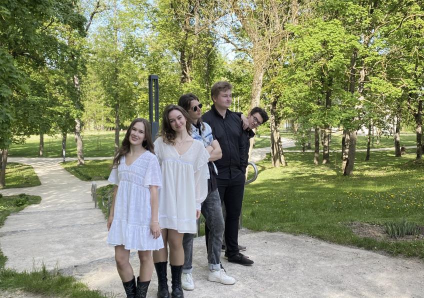 Akimirkos iš jaunimo grupių muzikos vakaro