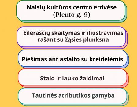 „Atverk duris vasarai” Naisiuose