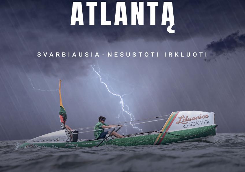    Kino filmas „Irklais per Atlantą“