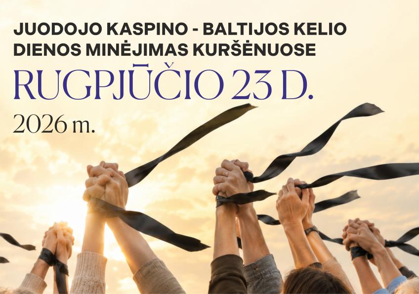 Baltijos kelio dienos minėjimas  