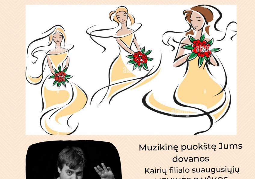 Pramoginis muzikinis vakaras „Oi, tos moterys…” Kairiuose