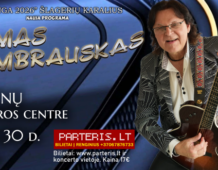 ROMAS DAMBRAUSKAS – NAUJA PROGRAMA | KURŠĖNAI 