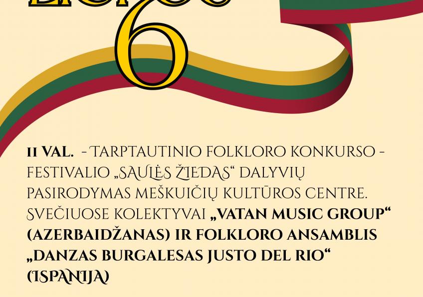 Valstybės (Lietuvos Karaliaus Mindaugo karūnavimo) dienos renginiai Šiaulių rajone