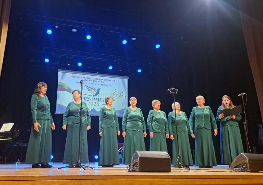 Kuršėnų moterų vokalinis ansamblis ,,Svaja" Tauragėje