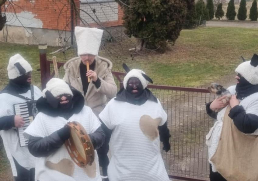 Užgavėnių eitynės Micaičiuose 