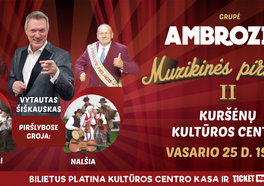    Grupė Ambrozija. Muzikinės piršlybos