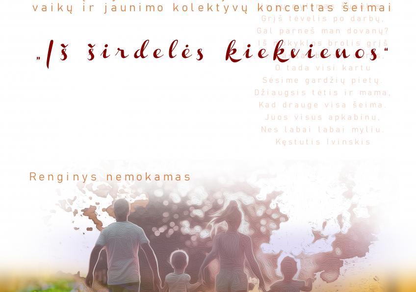 Šeimos dienos koncertas “Iš širdelės kiekvienos”