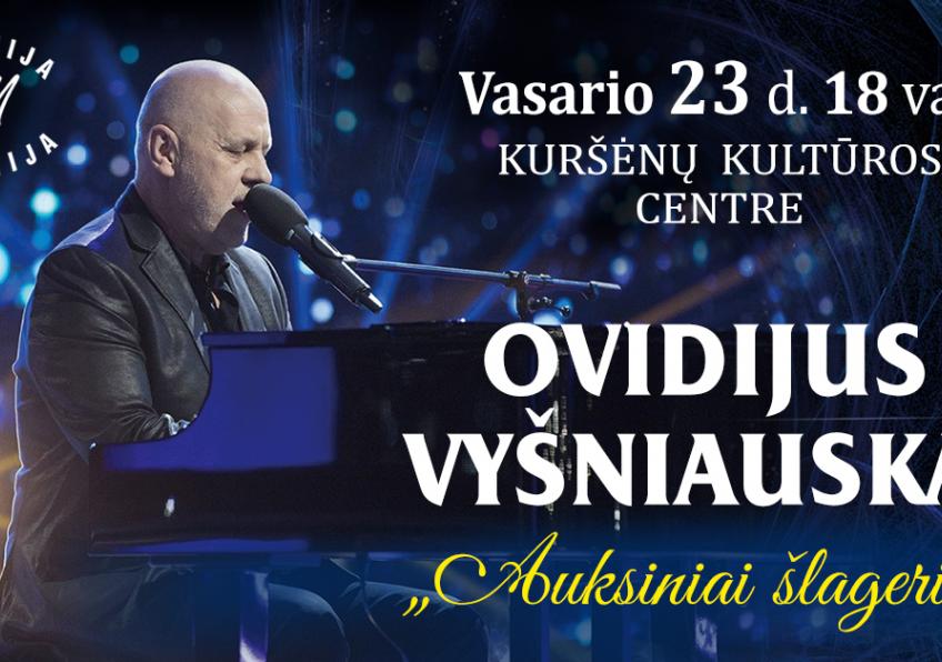 Ovidijaus Vyšniausko koncertas Kuršėnuose
