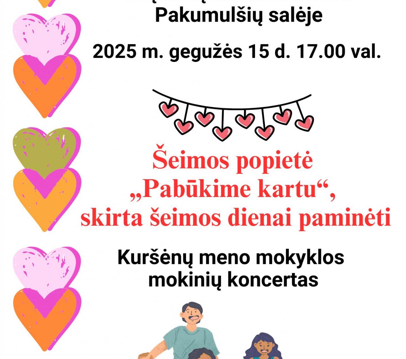 Šeimos popietė „Pabūkime kartu“ Pakumulšiuose