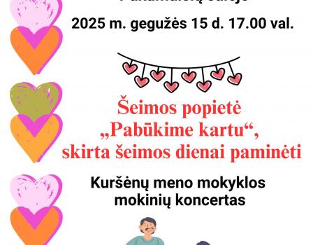 Šeimos popietė „Pabūkime kartu“ Pakumulšiuose