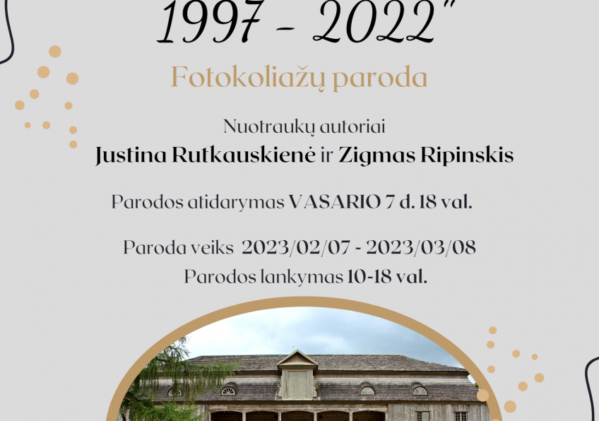 Fotografijų koliažų paroda „Iš mėgėjų teatrų festivalių Kurtuvėnuose 1997-2022” Kuršėnuose