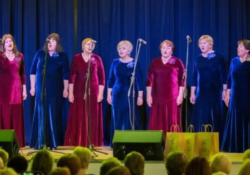 Bridų KC Aukštelkės moterų vokalinis ansamblis „Šermukšnėlė“ Dalyvavo XVI vokalinių ansamblių šventėje „Pavasario melodijos“