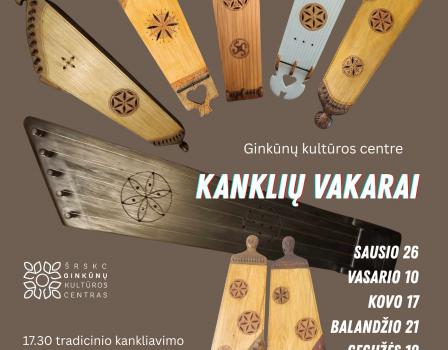 Gegužės kanklių vakaras Ginkūnuose
