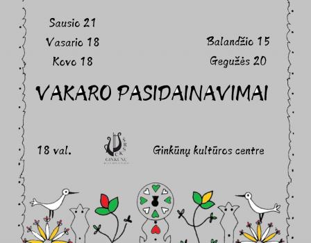 Vakaro pasidainavimai Ginkūnuose