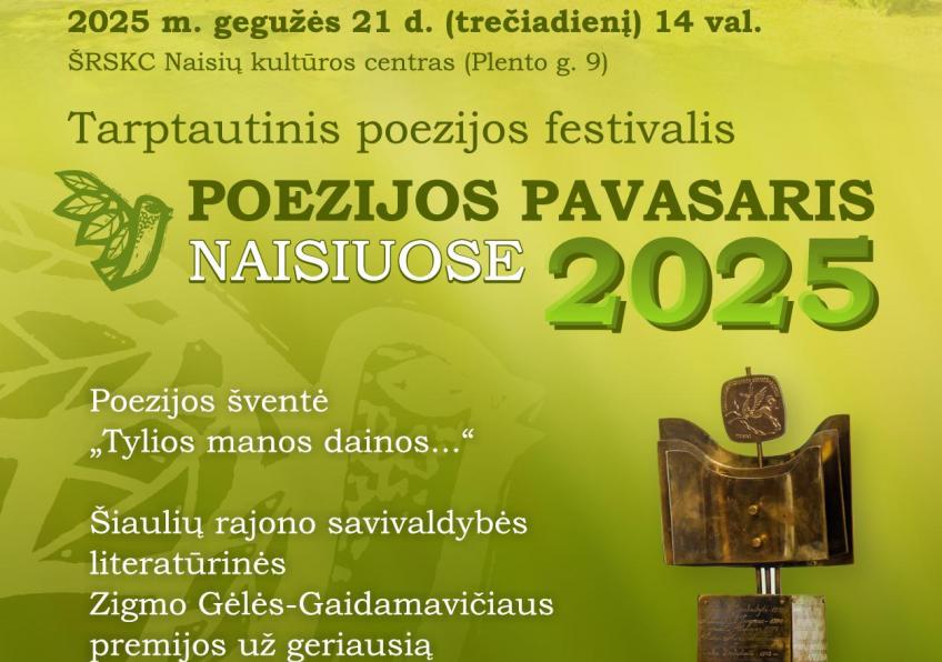 Poezijos šventė „Tylios mano dainos... ”