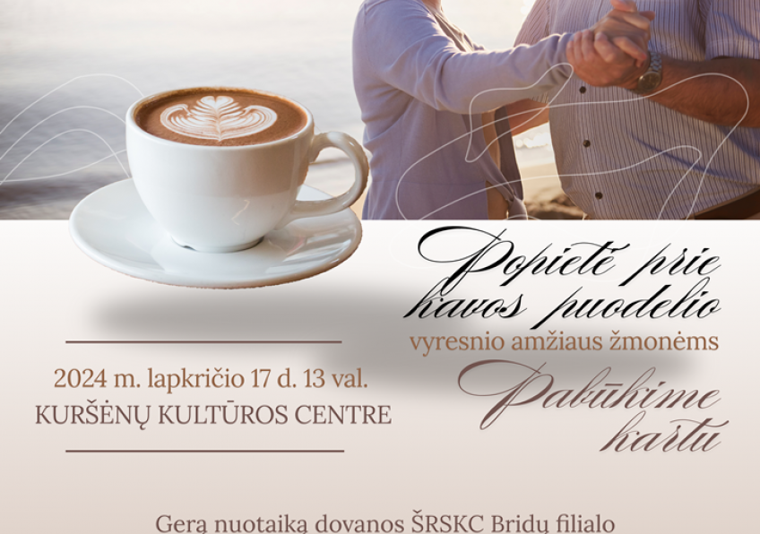 Popietė vyresnio amžiaus žmonėms Kuršėnuose